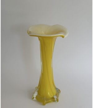 Yellow Murano Glass vase